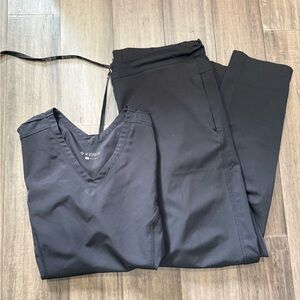 Med Couture Peaches Scrubs size Large